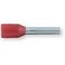 Aderendhülse DIN452 1 mm rot